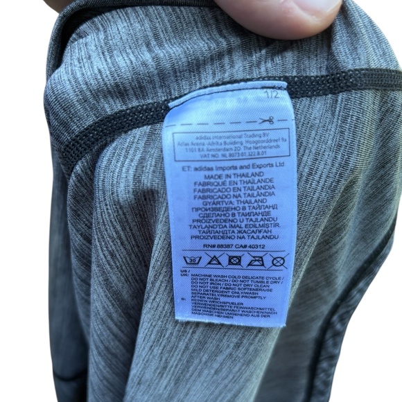 Women’s Gray Adidas Climalite Active Tank Top, Size M - Picture 6 of 7